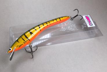 Turus Ukko Original Wobbler, Länge: 12 cm, Farbe: Fire-Flame-Glitter 243